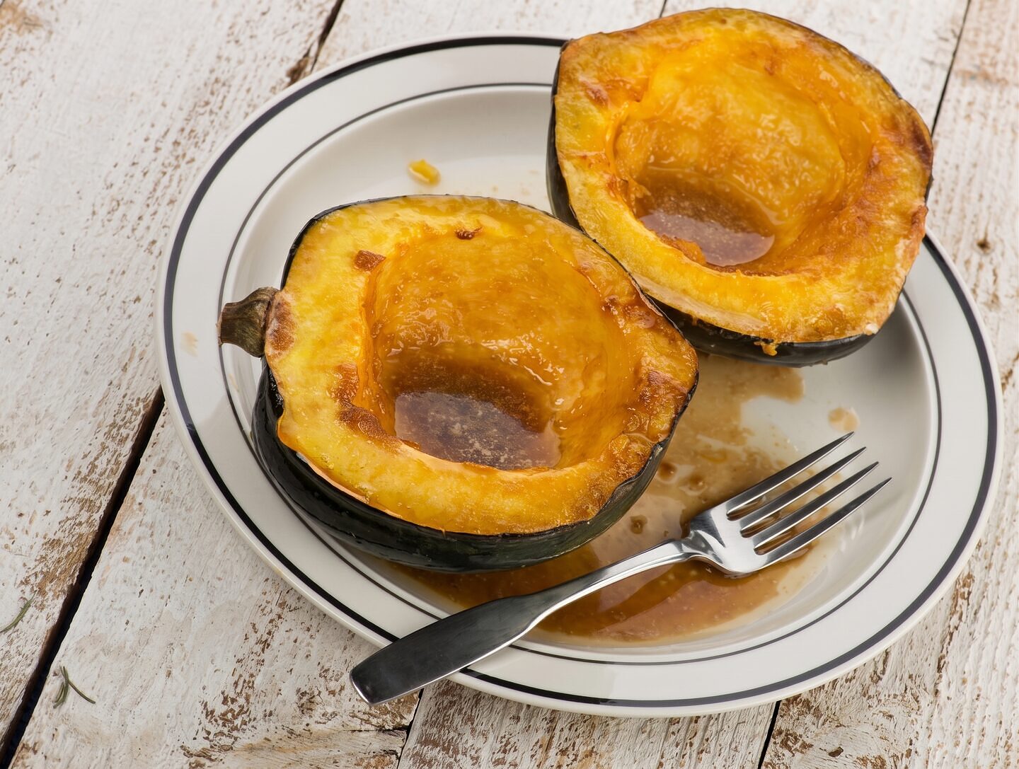Orange Honeyed Acorn Squash