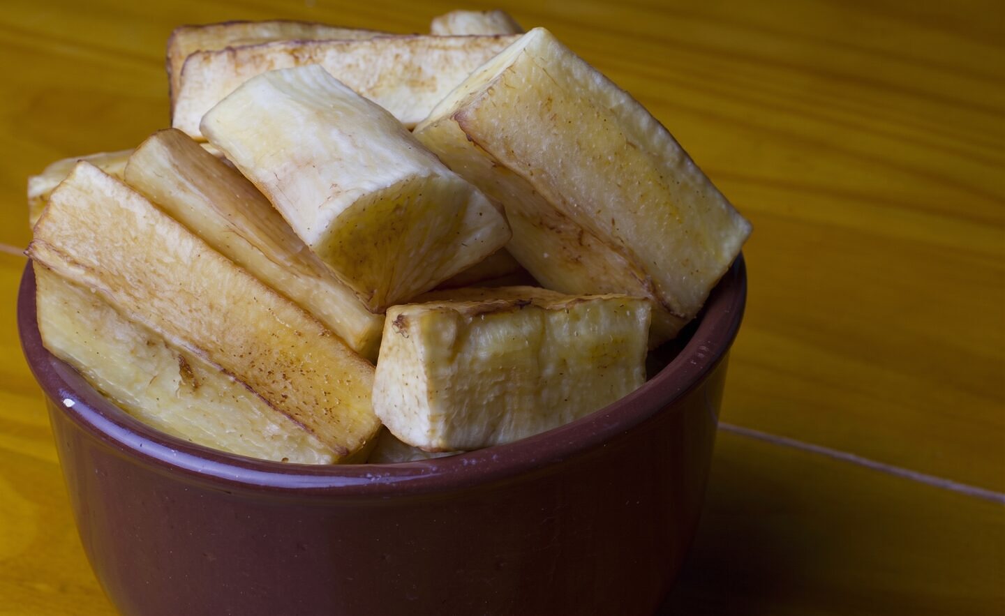 Oven-Fried Yucca