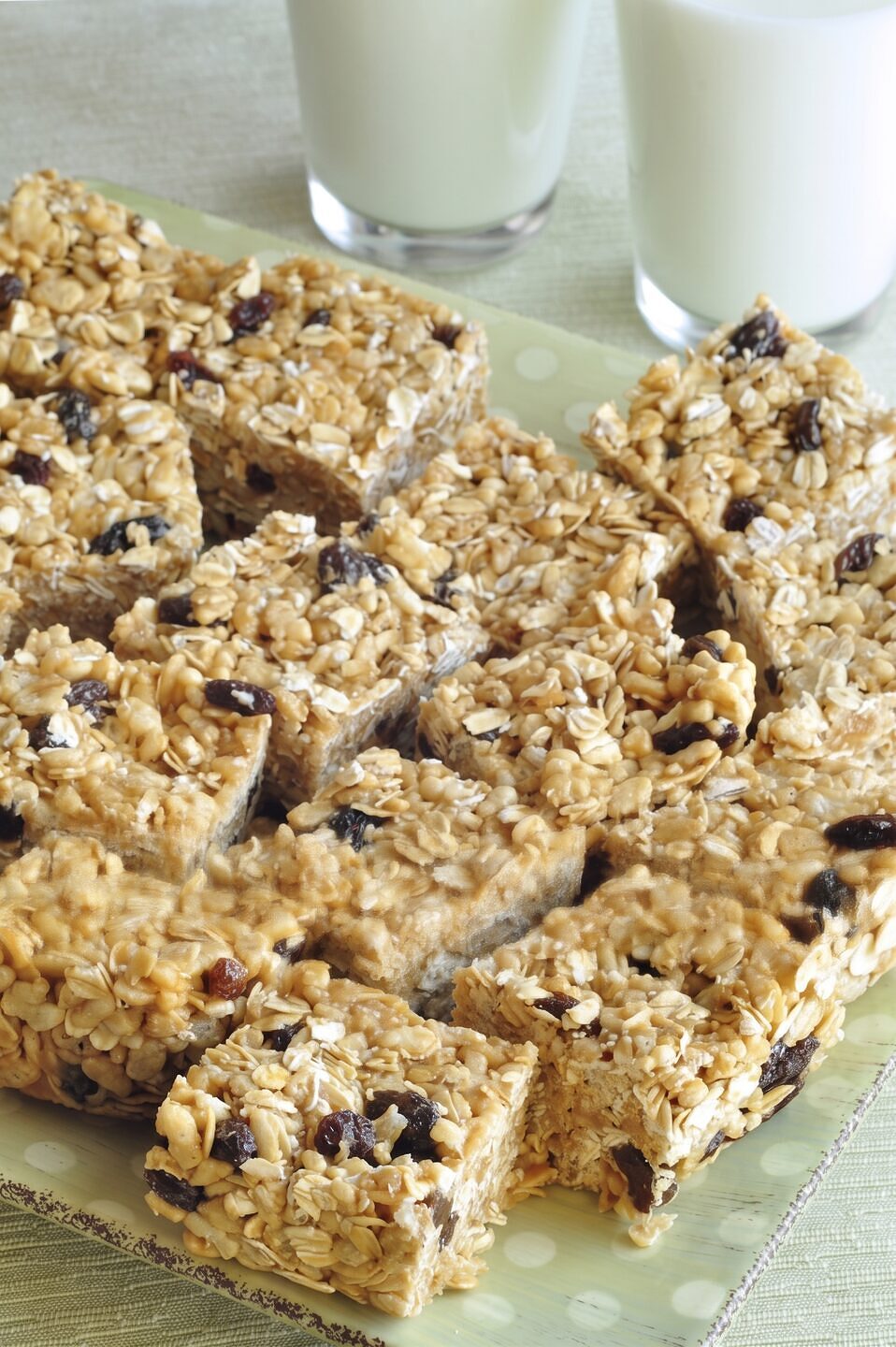 Peanut Butter Cereal Bars