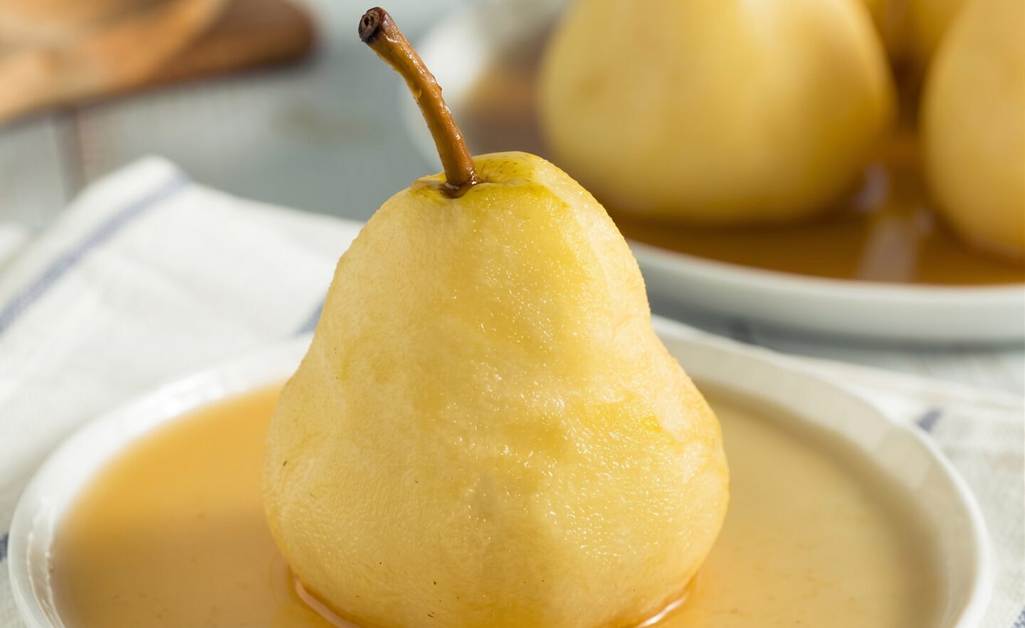 Pear in Orange Sauce