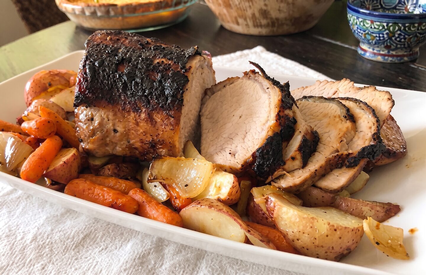 Pork Loin Roast with Veggies
