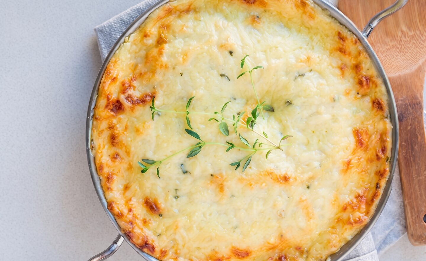 Potato Spinach Casserole