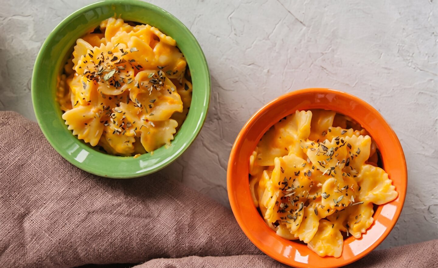 Pumpkin Mac & Cheese for One
