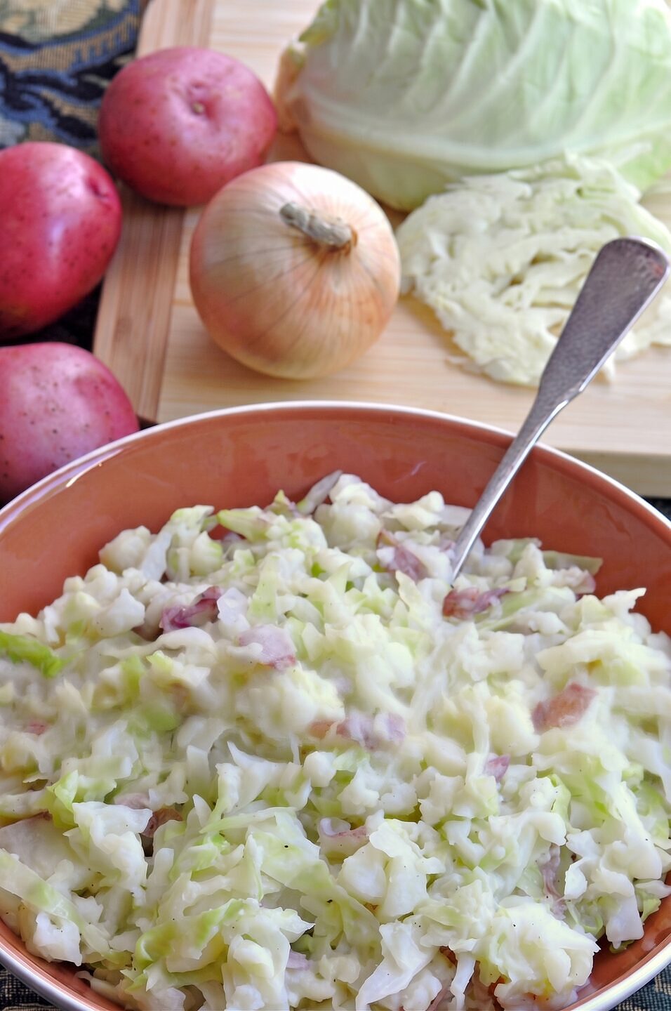 Red Potato and Cabbage (Colcannon)
