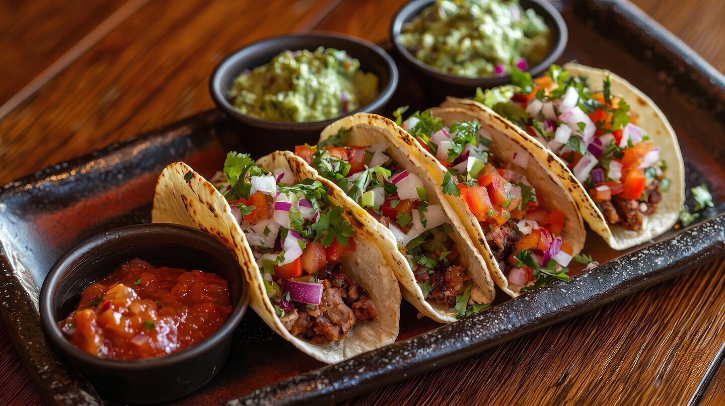 Roasted Pork Tacos with Pico de Gallo
