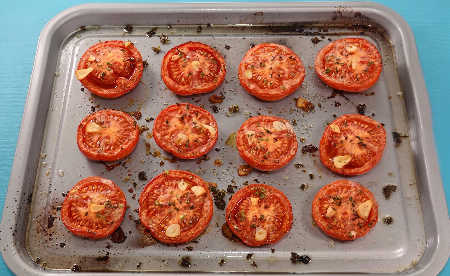 Roasted Tomatoes with Herbs