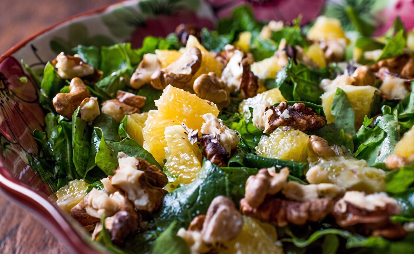 Salad with Pineapple, Nuts, and Raisins