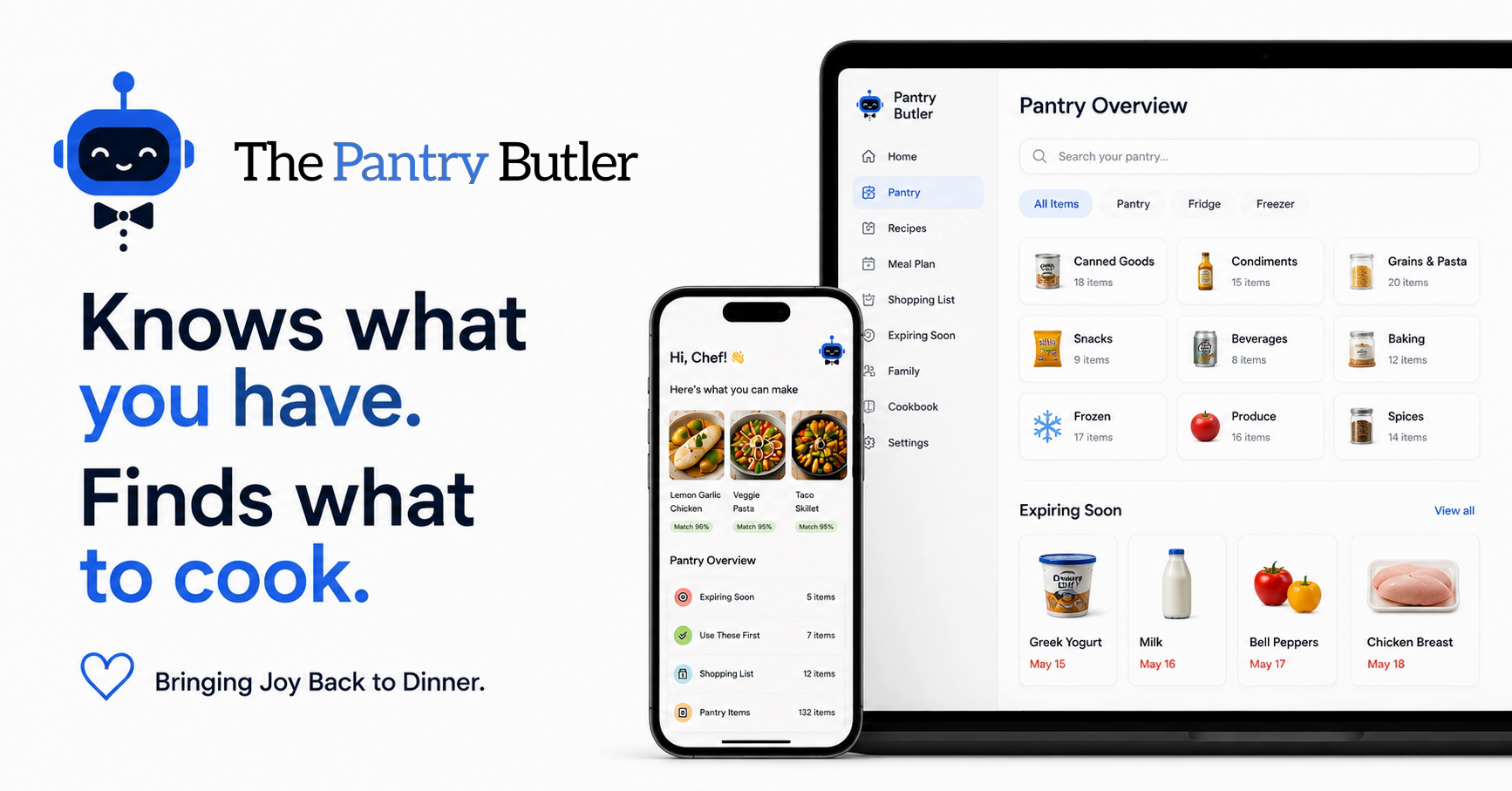 The Pantry Butler — Save It Now, Cook It Later